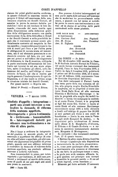 Annali della giurisprudenza italiana raccolta generale delle decisioni delle Corti di cassazione e d'appello in materia civile, criminale, commerciale, di diritto pubblico e amministrativo, e di procedura civile e penale