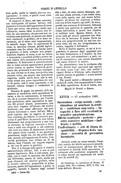 Annali della giurisprudenza italiana raccolta generale delle decisioni delle Corti di cassazione e d'appello in materia civile, criminale, commerciale, di diritto pubblico e amministrativo, e di procedura civile e penale