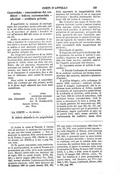 Annali della giurisprudenza italiana raccolta generale delle decisioni delle Corti di cassazione e d'appello in materia civile, criminale, commerciale, di diritto pubblico e amministrativo, e di procedura civile e penale