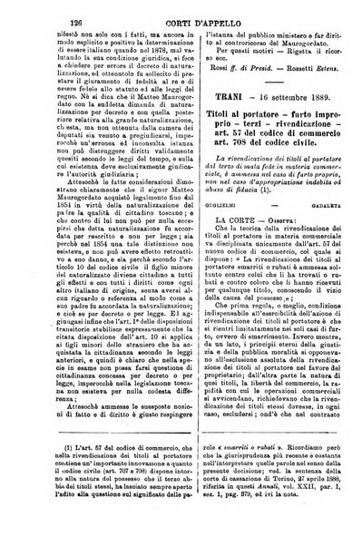 Annali della giurisprudenza italiana raccolta generale delle decisioni delle Corti di cassazione e d'appello in materia civile, criminale, commerciale, di diritto pubblico e amministrativo, e di procedura civile e penale