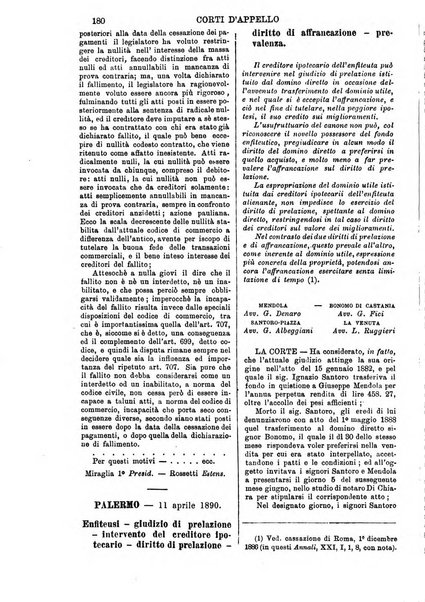 Annali della giurisprudenza italiana raccolta generale delle decisioni delle Corti di cassazione e d'appello in materia civile, criminale, commerciale, di diritto pubblico e amministrativo, e di procedura civile e penale