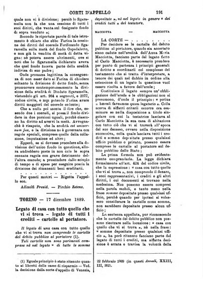 Annali della giurisprudenza italiana raccolta generale delle decisioni delle Corti di cassazione e d'appello in materia civile, criminale, commerciale, di diritto pubblico e amministrativo, e di procedura civile e penale