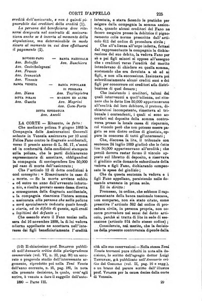 Annali della giurisprudenza italiana raccolta generale delle decisioni delle Corti di cassazione e d'appello in materia civile, criminale, commerciale, di diritto pubblico e amministrativo, e di procedura civile e penale