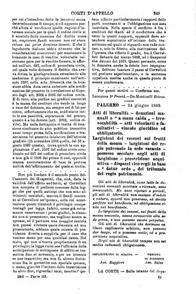 Annali della giurisprudenza italiana raccolta generale delle decisioni delle Corti di cassazione e d'appello in materia civile, criminale, commerciale, di diritto pubblico e amministrativo, e di procedura civile e penale