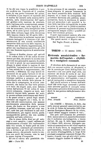 Annali della giurisprudenza italiana raccolta generale delle decisioni delle Corti di cassazione e d'appello in materia civile, criminale, commerciale, di diritto pubblico e amministrativo, e di procedura civile e penale