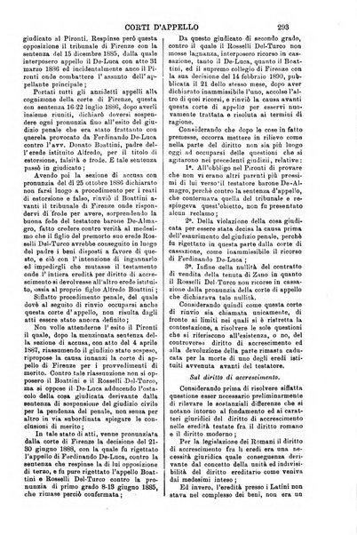 Annali della giurisprudenza italiana raccolta generale delle decisioni delle Corti di cassazione e d'appello in materia civile, criminale, commerciale, di diritto pubblico e amministrativo, e di procedura civile e penale