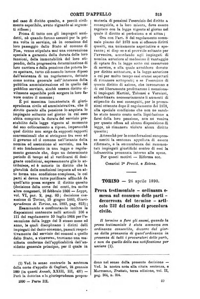 Annali della giurisprudenza italiana raccolta generale delle decisioni delle Corti di cassazione e d'appello in materia civile, criminale, commerciale, di diritto pubblico e amministrativo, e di procedura civile e penale