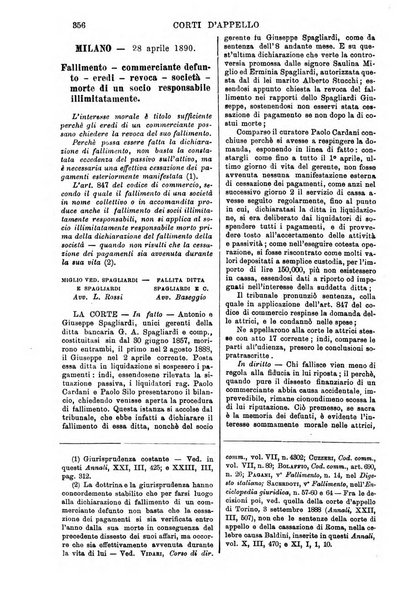 Annali della giurisprudenza italiana raccolta generale delle decisioni delle Corti di cassazione e d'appello in materia civile, criminale, commerciale, di diritto pubblico e amministrativo, e di procedura civile e penale