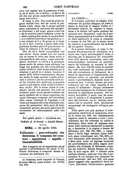 Annali della giurisprudenza italiana raccolta generale delle decisioni delle Corti di cassazione e d'appello in materia civile, criminale, commerciale, di diritto pubblico e amministrativo, e di procedura civile e penale