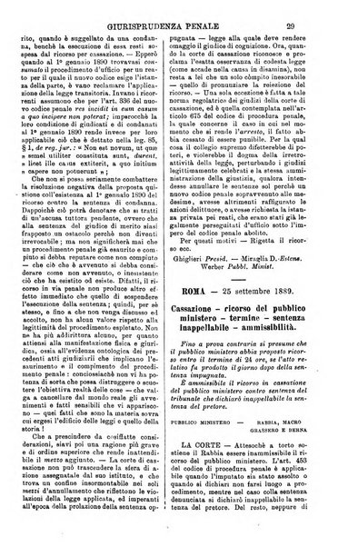 Annali della giurisprudenza italiana raccolta generale delle decisioni delle Corti di cassazione e d'appello in materia civile, criminale, commerciale, di diritto pubblico e amministrativo, e di procedura civile e penale