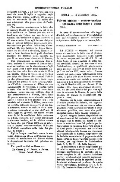 Annali della giurisprudenza italiana raccolta generale delle decisioni delle Corti di cassazione e d'appello in materia civile, criminale, commerciale, di diritto pubblico e amministrativo, e di procedura civile e penale