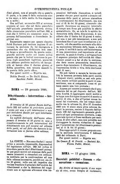 Annali della giurisprudenza italiana raccolta generale delle decisioni delle Corti di cassazione e d'appello in materia civile, criminale, commerciale, di diritto pubblico e amministrativo, e di procedura civile e penale