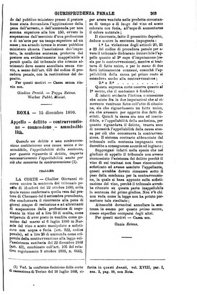 Annali della giurisprudenza italiana raccolta generale delle decisioni delle Corti di cassazione e d'appello in materia civile, criminale, commerciale, di diritto pubblico e amministrativo, e di procedura civile e penale