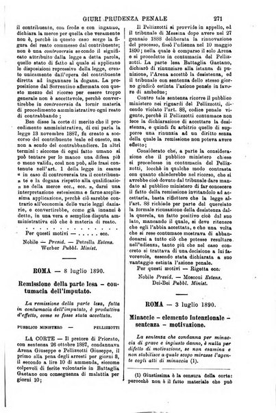 Annali della giurisprudenza italiana raccolta generale delle decisioni delle Corti di cassazione e d'appello in materia civile, criminale, commerciale, di diritto pubblico e amministrativo, e di procedura civile e penale