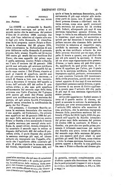 Annali della giurisprudenza italiana raccolta generale delle decisioni delle Corti di cassazione e d'appello in materia civile, criminale, commerciale, di diritto pubblico e amministrativo, e di procedura civile e penale