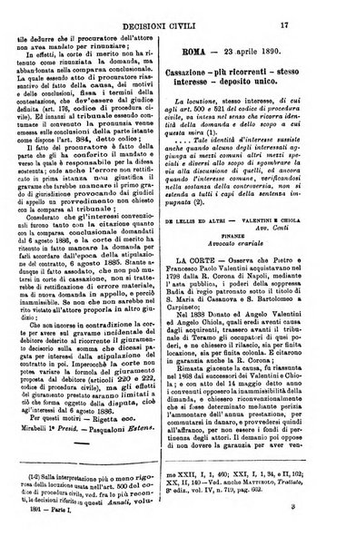 Annali della giurisprudenza italiana raccolta generale delle decisioni delle Corti di cassazione e d'appello in materia civile, criminale, commerciale, di diritto pubblico e amministrativo, e di procedura civile e penale