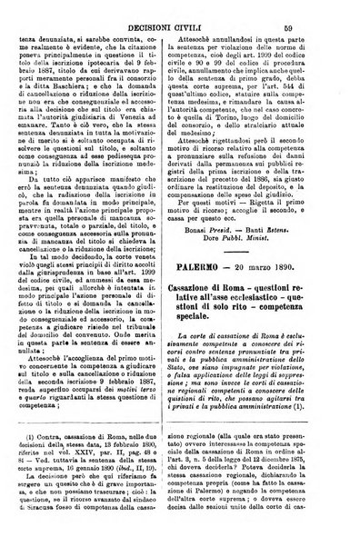 Annali della giurisprudenza italiana raccolta generale delle decisioni delle Corti di cassazione e d'appello in materia civile, criminale, commerciale, di diritto pubblico e amministrativo, e di procedura civile e penale