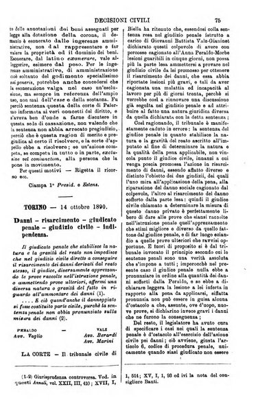 Annali della giurisprudenza italiana raccolta generale delle decisioni delle Corti di cassazione e d'appello in materia civile, criminale, commerciale, di diritto pubblico e amministrativo, e di procedura civile e penale