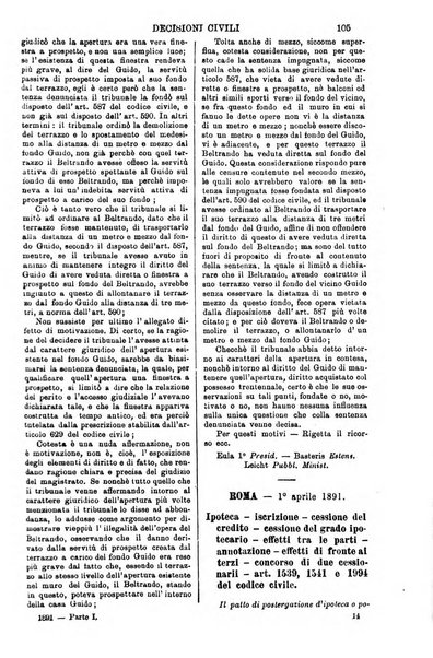 Annali della giurisprudenza italiana raccolta generale delle decisioni delle Corti di cassazione e d'appello in materia civile, criminale, commerciale, di diritto pubblico e amministrativo, e di procedura civile e penale