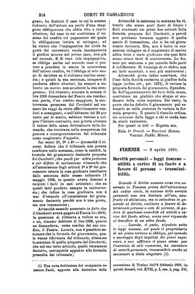 Annali della giurisprudenza italiana raccolta generale delle decisioni delle Corti di cassazione e d'appello in materia civile, criminale, commerciale, di diritto pubblico e amministrativo, e di procedura civile e penale