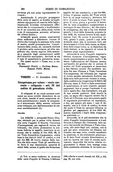 Annali della giurisprudenza italiana raccolta generale delle decisioni delle Corti di cassazione e d'appello in materia civile, criminale, commerciale, di diritto pubblico e amministrativo, e di procedura civile e penale