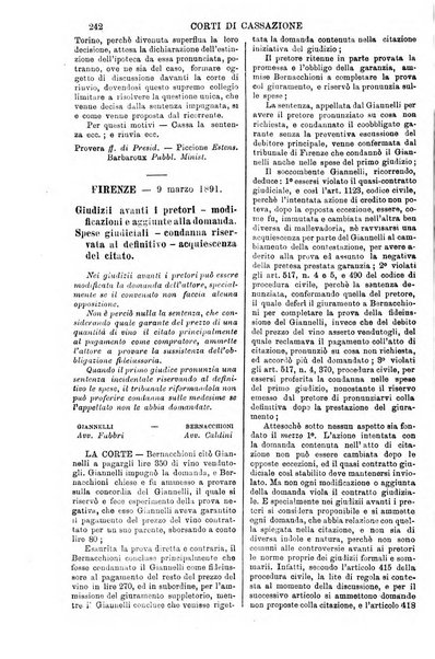 Annali della giurisprudenza italiana raccolta generale delle decisioni delle Corti di cassazione e d'appello in materia civile, criminale, commerciale, di diritto pubblico e amministrativo, e di procedura civile e penale