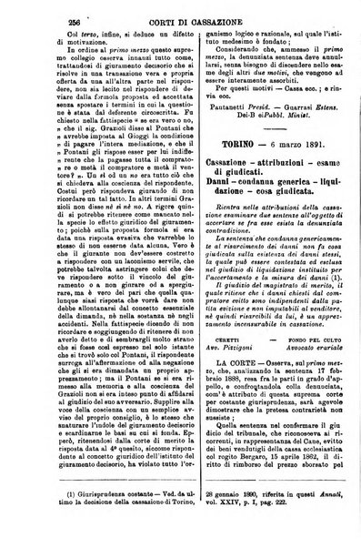 Annali della giurisprudenza italiana raccolta generale delle decisioni delle Corti di cassazione e d'appello in materia civile, criminale, commerciale, di diritto pubblico e amministrativo, e di procedura civile e penale