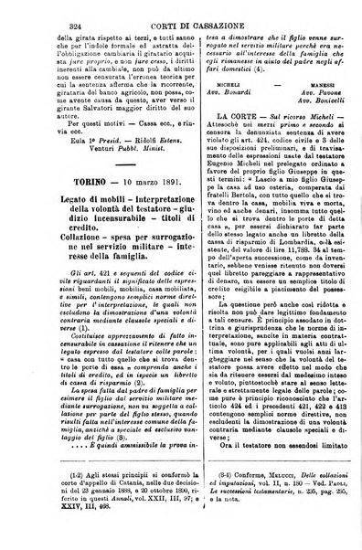 Annali della giurisprudenza italiana raccolta generale delle decisioni delle Corti di cassazione e d'appello in materia civile, criminale, commerciale, di diritto pubblico e amministrativo, e di procedura civile e penale