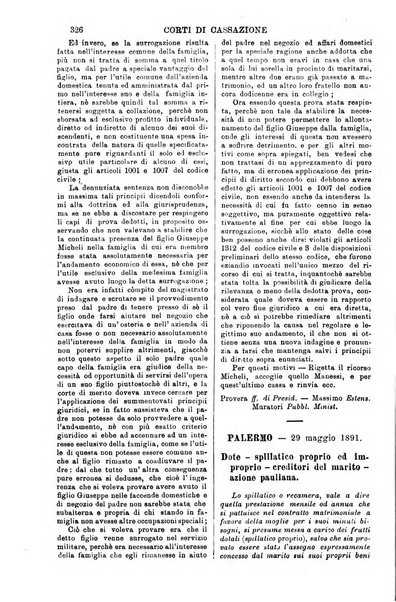 Annali della giurisprudenza italiana raccolta generale delle decisioni delle Corti di cassazione e d'appello in materia civile, criminale, commerciale, di diritto pubblico e amministrativo, e di procedura civile e penale