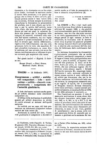 Annali della giurisprudenza italiana raccolta generale delle decisioni delle Corti di cassazione e d'appello in materia civile, criminale, commerciale, di diritto pubblico e amministrativo, e di procedura civile e penale