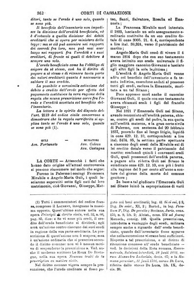 Annali della giurisprudenza italiana raccolta generale delle decisioni delle Corti di cassazione e d'appello in materia civile, criminale, commerciale, di diritto pubblico e amministrativo, e di procedura civile e penale