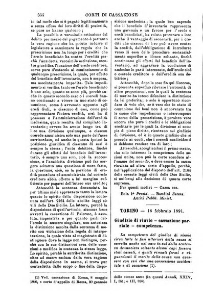 Annali della giurisprudenza italiana raccolta generale delle decisioni delle Corti di cassazione e d'appello in materia civile, criminale, commerciale, di diritto pubblico e amministrativo, e di procedura civile e penale