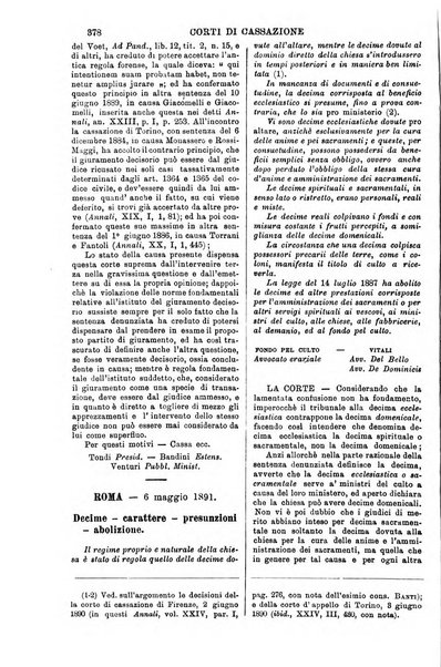 Annali della giurisprudenza italiana raccolta generale delle decisioni delle Corti di cassazione e d'appello in materia civile, criminale, commerciale, di diritto pubblico e amministrativo, e di procedura civile e penale