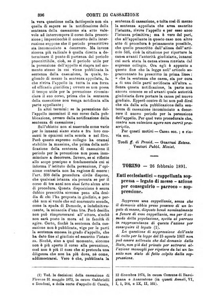 Annali della giurisprudenza italiana raccolta generale delle decisioni delle Corti di cassazione e d'appello in materia civile, criminale, commerciale, di diritto pubblico e amministrativo, e di procedura civile e penale