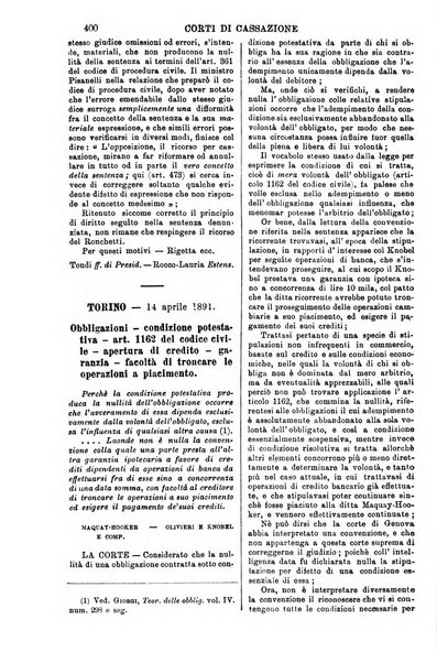 Annali della giurisprudenza italiana raccolta generale delle decisioni delle Corti di cassazione e d'appello in materia civile, criminale, commerciale, di diritto pubblico e amministrativo, e di procedura civile e penale