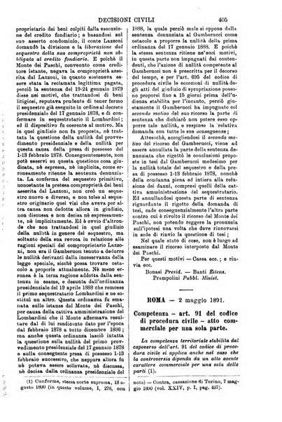 Annali della giurisprudenza italiana raccolta generale delle decisioni delle Corti di cassazione e d'appello in materia civile, criminale, commerciale, di diritto pubblico e amministrativo, e di procedura civile e penale