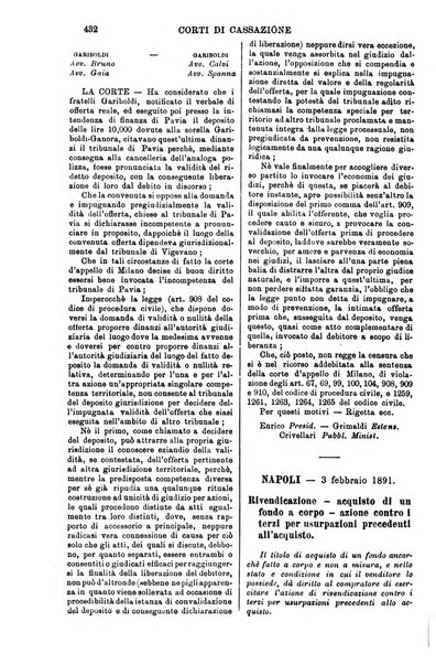 Annali della giurisprudenza italiana raccolta generale delle decisioni delle Corti di cassazione e d'appello in materia civile, criminale, commerciale, di diritto pubblico e amministrativo, e di procedura civile e penale