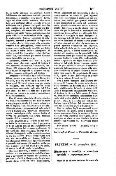 Annali della giurisprudenza italiana raccolta generale delle decisioni delle Corti di cassazione e d'appello in materia civile, criminale, commerciale, di diritto pubblico e amministrativo, e di procedura civile e penale