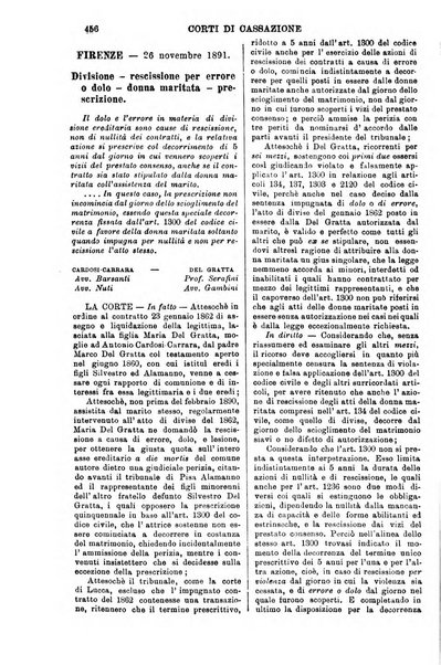 Annali della giurisprudenza italiana raccolta generale delle decisioni delle Corti di cassazione e d'appello in materia civile, criminale, commerciale, di diritto pubblico e amministrativo, e di procedura civile e penale