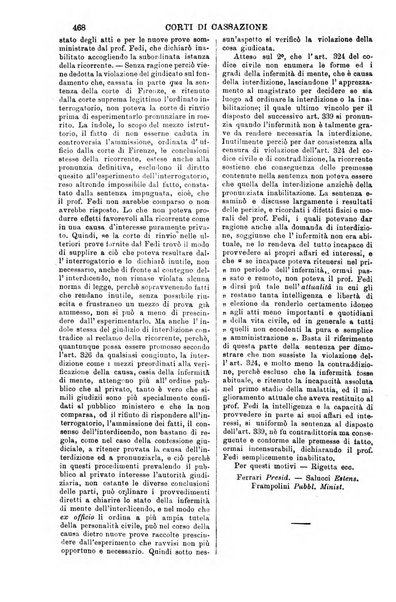 Annali della giurisprudenza italiana raccolta generale delle decisioni delle Corti di cassazione e d'appello in materia civile, criminale, commerciale, di diritto pubblico e amministrativo, e di procedura civile e penale