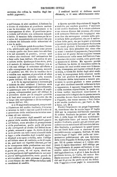 Annali della giurisprudenza italiana raccolta generale delle decisioni delle Corti di cassazione e d'appello in materia civile, criminale, commerciale, di diritto pubblico e amministrativo, e di procedura civile e penale