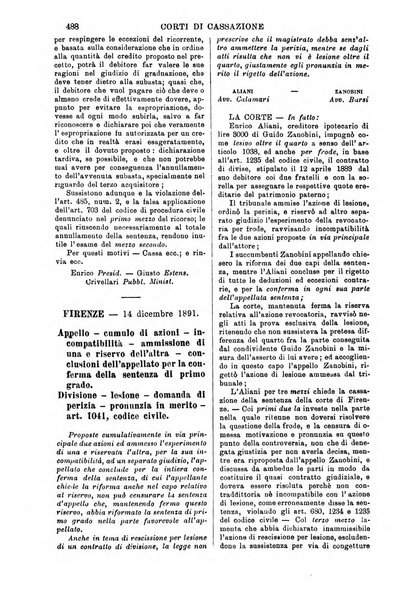 Annali della giurisprudenza italiana raccolta generale delle decisioni delle Corti di cassazione e d'appello in materia civile, criminale, commerciale, di diritto pubblico e amministrativo, e di procedura civile e penale