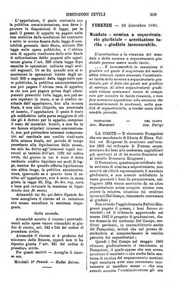 Annali della giurisprudenza italiana raccolta generale delle decisioni delle Corti di cassazione e d'appello in materia civile, criminale, commerciale, di diritto pubblico e amministrativo, e di procedura civile e penale