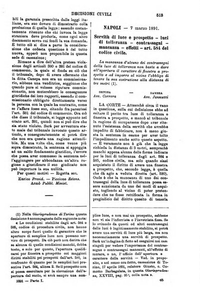 Annali della giurisprudenza italiana raccolta generale delle decisioni delle Corti di cassazione e d'appello in materia civile, criminale, commerciale, di diritto pubblico e amministrativo, e di procedura civile e penale