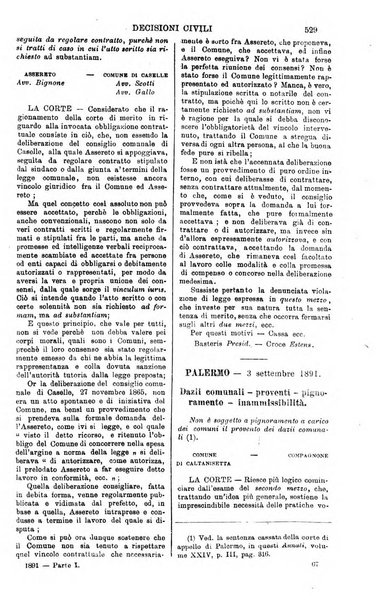 Annali della giurisprudenza italiana raccolta generale delle decisioni delle Corti di cassazione e d'appello in materia civile, criminale, commerciale, di diritto pubblico e amministrativo, e di procedura civile e penale