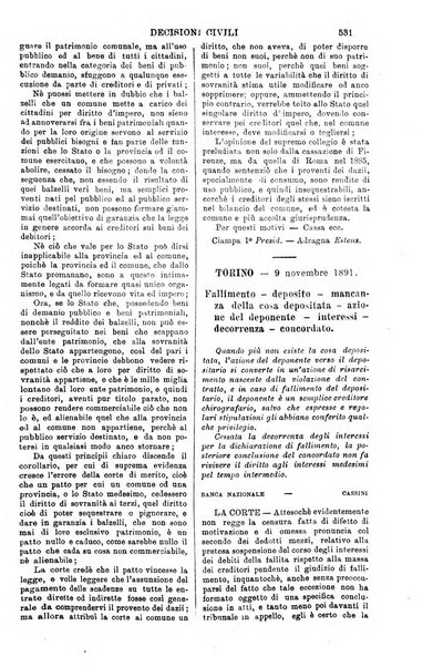 Annali della giurisprudenza italiana raccolta generale delle decisioni delle Corti di cassazione e d'appello in materia civile, criminale, commerciale, di diritto pubblico e amministrativo, e di procedura civile e penale