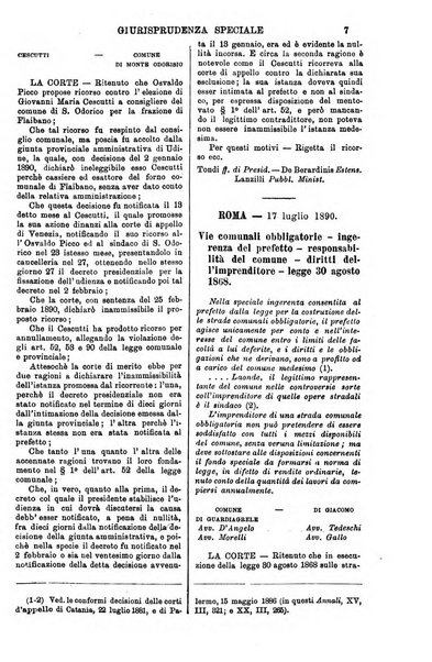 Annali della giurisprudenza italiana raccolta generale delle decisioni delle Corti di cassazione e d'appello in materia civile, criminale, commerciale, di diritto pubblico e amministrativo, e di procedura civile e penale