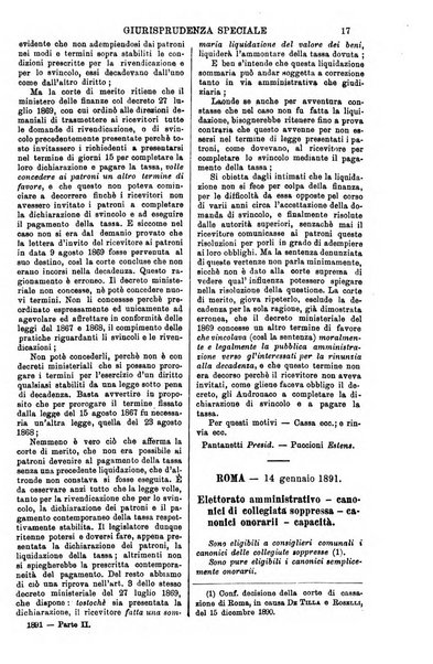 Annali della giurisprudenza italiana raccolta generale delle decisioni delle Corti di cassazione e d'appello in materia civile, criminale, commerciale, di diritto pubblico e amministrativo, e di procedura civile e penale