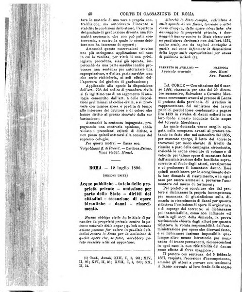 Annali della giurisprudenza italiana raccolta generale delle decisioni delle Corti di cassazione e d'appello in materia civile, criminale, commerciale, di diritto pubblico e amministrativo, e di procedura civile e penale