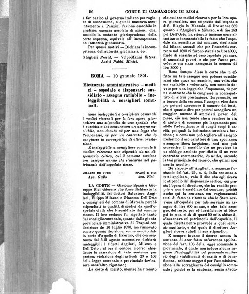 Annali della giurisprudenza italiana raccolta generale delle decisioni delle Corti di cassazione e d'appello in materia civile, criminale, commerciale, di diritto pubblico e amministrativo, e di procedura civile e penale